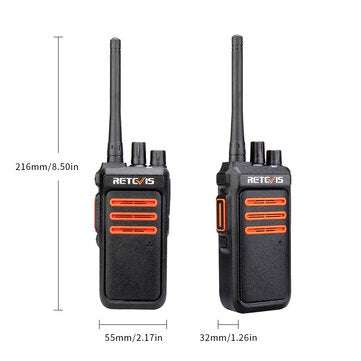 Retevis RT76 Two Way Radio Civil Intercom Console 5w 30 Channel USB Base Walkie Talkie
