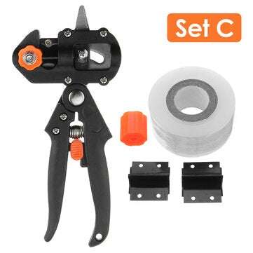 Professional Garden Grafting Cutting Tool Pruner Kit Branch Fruit Tree Cutting Scissors (TYPE: C)