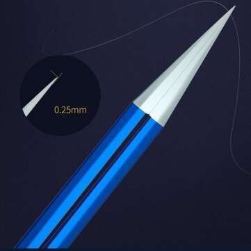 MECHANIC AAC-14 8 Hole Heat-dissipating Tweezer Lengthened Thickened HardnessTweezer for Mobile Phon