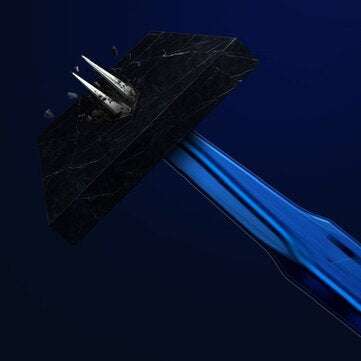 MECHANIC AAC-14 8 Hole Heat-dissipating Tweezer Lengthened Thickened HardnessTweezer for Mobile Phon