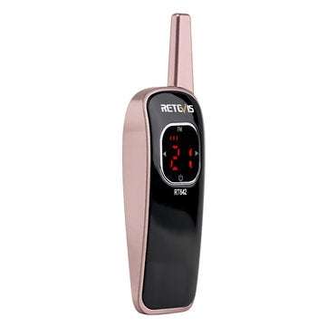 Retevis RT642 Mini Walkie Talkie PMR 16CH Radio Rechargeable Portable Two Way Radio EU Plug