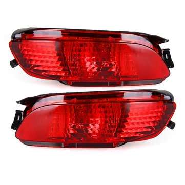 Pair LED Car Rear Bumper Reflector Fog Lights Tail Brake Lamps for Lexus RX350 RX330 RX300 2003-2008