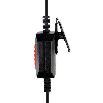 Retevis EA110M 6Pin Stylus PTT Microphone Earpiece Covert Air Tube and IP66 Waterproof Headset with