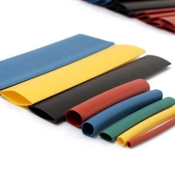 Soloop 984pcs 2:1 Polyolefin Halogen-Free Heat Shrink Tube Sleeving 5 Color 8 Size