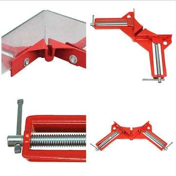Raitool Multifunction Right Angle Clip 90 Degree Clamps Corner Holder Wood Working Tool
