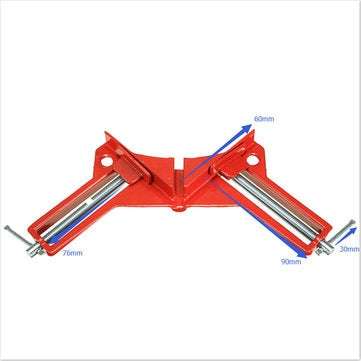 Raitool Multifunction Right Angle Clip 90 Degree Clamps Corner Holder Wood Working Tool