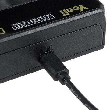 Portable DC 5V 2A 3 Slot USB Rechargeable Battery Charger For AA AAA Battery