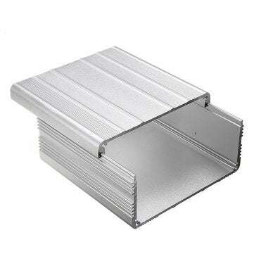 Silver Electronic Aluminum Enclosure Box DIY Electronic Project PCB Instrument Box Waterproof Instru