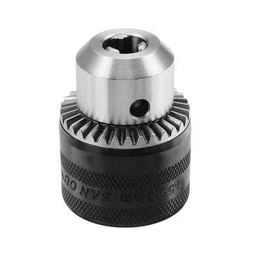 SAN OU 1.5-13mm Metal Stable Keyed Drill Chuck 1/2 Inch 20 UNF Thread Drill Chuck Adapter
