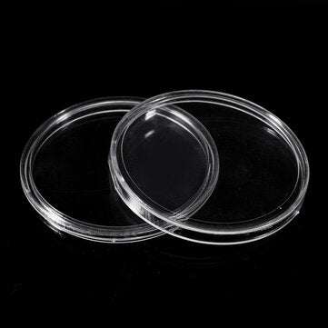 Silver Dollar Coin Collection Box With Inner Pad Adjustable Small Round Box High Speed Rail Reform C