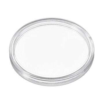 Silver Dollar Coin Collection Box With Inner Pad Adjustable Small Round Box High Speed Rail Reform C