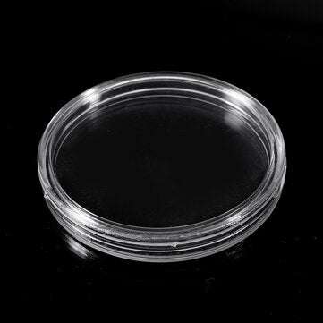 Silver Dollar Coin Collection Box With Inner Pad Adjustable Small Round Box High Speed Rail Reform C