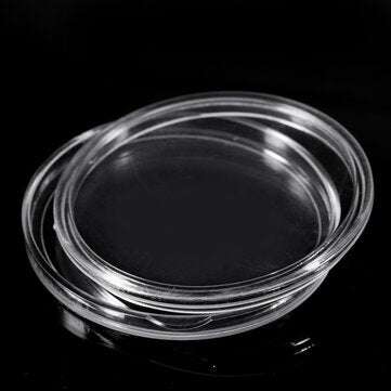 Silver Dollar Coin Collection Box With Inner Pad Adjustable Small Round Box High Speed Rail Reform C