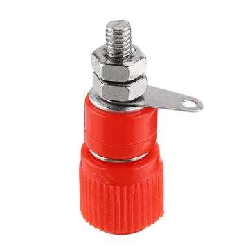 One Pair Red and Black of Terminal js-919 Test Connector Ground Pole 4mm Terminal Instrument Instrum