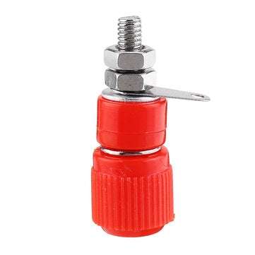 One Pair Red and Black of Terminal js-919 Test Connector Ground Pole 4mm Terminal Instrument Instrum