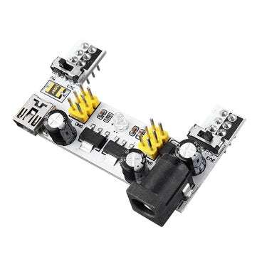 MB102 2 Channel 3.3V 5V Breadboard Power Supply Module White Breadboard Dedicated Power Module MB-10