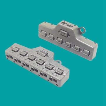 One Input To Six Output Parallel Connector Terminals for LED Strip Light Connection DC0-42V