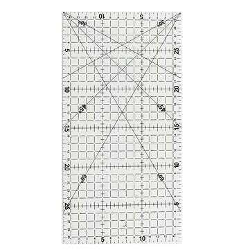 Quilting Sewing Patchwork Foot Aligned Ruler Grid Cutting Tailor Craft Scale