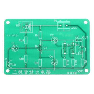 Single-tube Low-frequency Amplifier Circuit Kit Triode Common-fire Amplification DIY Welding Parts