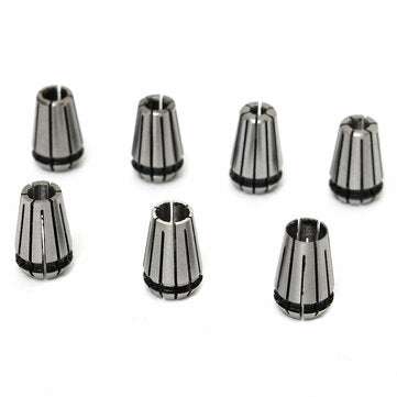 Machifit 7pcs ER11 1-7mm Spring Collet Chuck for CNC Milling Lathe Tool