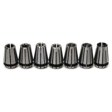 Machifit 7pcs ER11 1-7mm Spring Collet Chuck for CNC Milling Lathe Tool