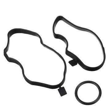 Oil Filter Valve With Gaskets Crankcase Ventilation Breather Separator For BMW E90 E39 E60