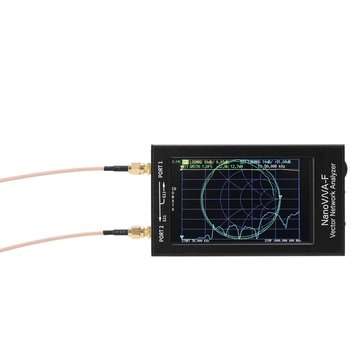 NanoVNA-F Portable Handheld Vector Network Analyzer SWR Meter 50KHz-1000MHz 4.3 Inch IPS TFT Digital