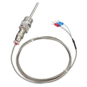 RTD PT100 Temperature Sensors 1/2 inch NPT Threads with Detachable Connector