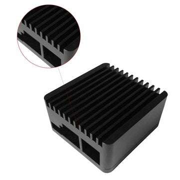 NanoPi R1S R2S Metal Shell Cooling Aluminum Alloy Shell Motherboard Aluminum Alloy Protective Shell