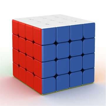 Moyu 2x2x2/3x3x3/4x4x4 Magnetic Magic Cubes Professional Speed Game Adult Education... (TYPE: B5PCS)