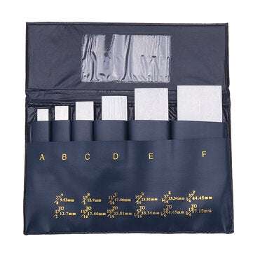Machifit 6pcs 3/8 to 2-1/4 Inch Adjustable Parallel Block Set Precision Steel Parallel Gauge Block M
