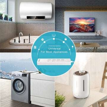 RSH Tuya Smart Wireless WiFi EU Power Socket European Standard Voice Control Work with Amazon Alexa