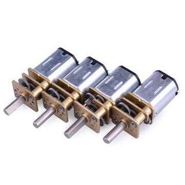 Machifit 5Pcs N20 40RPM DC Gear Motor Miniature High Torque Electric Screwdriver Gear Box Motor