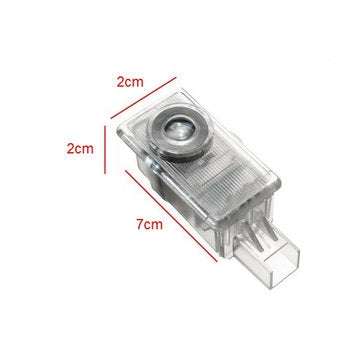 Pair LED Car Welcome Light Door Lamp Ghost Shadow Projector for Volvo