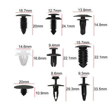 Mounting Accessories Cable Tie Buckle Car Fastener Clip Screw Tools Kit