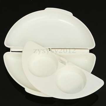 Plastic Microwave Omelet Mold Egg Boiler Egg Poach Cooking Cooker Pan Maker Kitchen Gadget