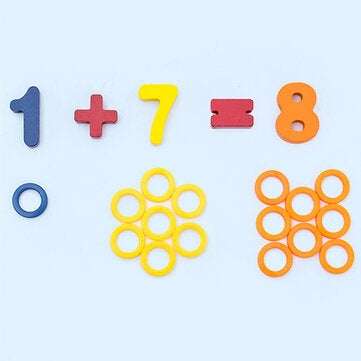 Math Fishing Board Preschool Wooden Toys Count Numbers Matching Digital Shape Cognition Early Educat