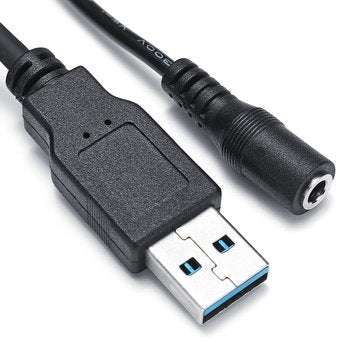 Mount In Desk Powered 4 Port USB 3.0 HUB Charging Adapter Cable Organizer