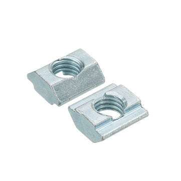 Machifit 50pcs M6 T Sliding Nut Carbon Steel T Sliding Nut for 2020 Aluminum Profile