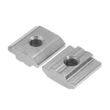 Machifit 50pcs M5 T Sliding Nut Carbon Steel Zin Plated T Sliding Nut for 3030 Aluminum Profile