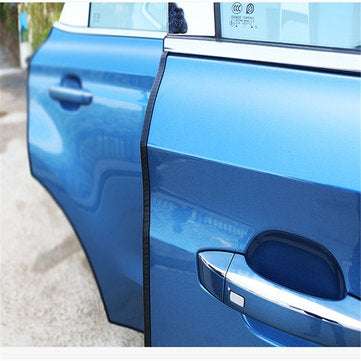 MATCC 4m Car Door Edge Protector Guards U Shape Anti-collosion Rubber Trim Seal Strip Black