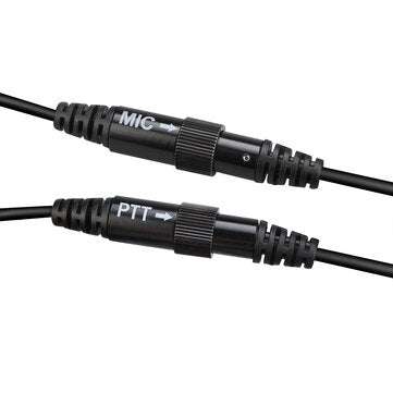 Retevis EHK008 Motorcycle Helmet Headset with Finger PTT and Microphone for Retevis Kenwoood TYT Bao