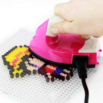 Mini Electric Iron for Rhinestone DIY Hama Bead Perler Beads Tools 3D Puzzle Toys Clamping Tools