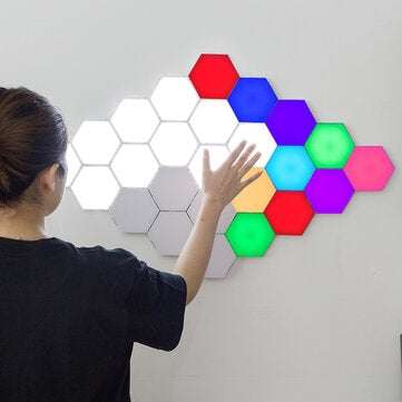 Modern LED RGB Colorful  Night Light Dimming Quantum Lamp Modular Touch Sensiti... (QUANTITY: 10PCS)