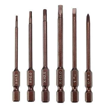 Raitool 6 in 1 Magnetic Hex Screwdriver Portable Repair Tools For TV Watch Camera Computer