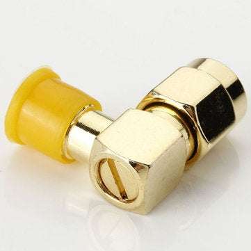 RP-SMA Male to Female Right Angle RF Connector Adapter