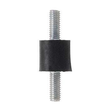 Machifit 4pcs M3 8x8mm Rubber Mounts Double Ends Screw Anti Vibration Mount Rubber Shock Absorber