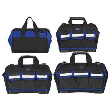 Plastic Bottom Multifunctional Toolkit Oxford Cloth Thickened and En... (SIZE: 13INCH | COLOR: BLUE)