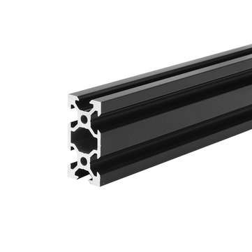 Machifit 500mm 2040 V-Slot Aluminum Profile Extrusion Frame DIY CNC Tool Black
