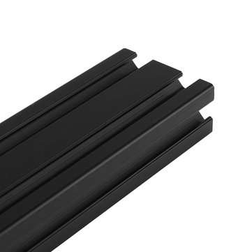 Machifit 450mm Length Black Anodized 2040 T-Slot Aluminum Profiles Extrusion Frame For CNC